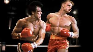 Rocky Hitting Drago